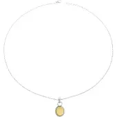 Orphelia Damen-Kette aus 925er Sterlingsilber mit Anhänger – Silber ZH-6040/2