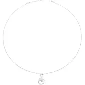 Orphelia Damen-Kette aus 925er Sterlingsilber mit Anhänger – Silber ZH-4850