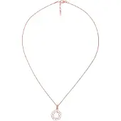Orphelia 'Jasmine' Damenkette mit Anhänger aus 925er Sterlingsilber - Rosé ZH-7076/1