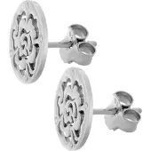 Orphelia 'Fiore' Damen Ohrstecker aus 925 Sterling Silber - Silber ZO-7079