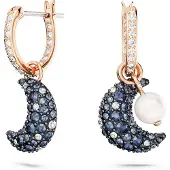 Swarovski Ohrringe - Luna drop earrings, Asymmetrical design, Moon, - Gr. unisize - in Mehrfarbig - für Damen