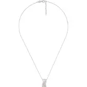 Orphelia Damen-Kette aus 925er Sterlingsilber mit Anhänger, Silber/Rosé, ZH-4831