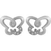 Orphelia 'Joya' Ohrstecker für Damen aus 925er Sterlingsilber - Silber ZO-7088