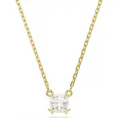 Swarovski Elegantes Damen Gold Swarovski Anhänger Halskette 5693153