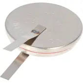 AccuCell Lithium Batterie CR2450 mit Lötfahnen in U-Form