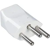 Bachmann Schutzkontaktstecker, Schweiz CH 10A / 250V weiß