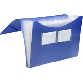 FolderSys Fächermappe 7 Fächer blau
