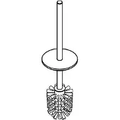 GROHE Ersatzbürste 40951000 Toilettenbürstengarnitur chrom