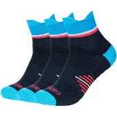 Camano Sport-Kurzsocke performance training light 3er Pack function in dark saphire | Gr.: 43-46