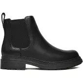 Clarks Ankle-Boots Orinoco 3 Lane mit dehnbarem Einsatz 1216 Black Leather 40