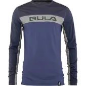 Bula Langarm-T-Shirt aus Merinowolle Retro