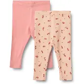 Wheat 2er-Set: Leggings "Jules" in Rosa/ Beige - 86