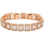 NAEMI Women Bracelet in Rose Gold White | Gr.: onesize