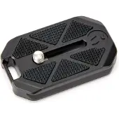 3 Legged Thing Updated QR7 Plate 38x70mm Arca Compatible QR Plate, Black