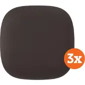 Jalo Helsinki Jalo Kupu Rauchmelder Dunkelgrau (10 Jahre) 3er-Pack