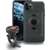 Tigra Fitclic Neo Fahrrad Kit für iPhone 11 Pro Max schwarz 2022 Smartphone Halter & Hüllen
