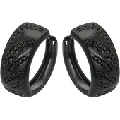 NAEMI Women Earrings in Black | Gr.: onesize
