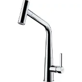 Franke 115.0625.188, Standard, Chrom, Messing, Hebelgriffe, Einzelbild, 3/8"