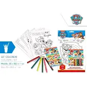Paw Patrol Psi Patrol kreatives Färbeset PW19751 Kinder Euroswan