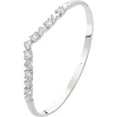 Faina Women Huggie Earrings in Silver | Gr.: onesize