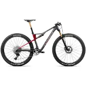 Orbea Oiz M-Team Factory 2026 - Diamond Carbon View (Matt) - Cherry Red (Gloss)
