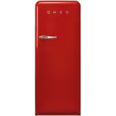 Smeg FAB28RRD6 Kühl- und Gefrierkombination Freistehend 270 l C Rot