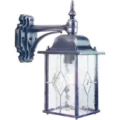 Franssen Wexford Outdoor Wandleuchte schwarz, silber WX2