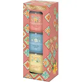 Yankee candle Geschenkset Hello Italy Collection"3 duftende gefüllte Signature Votivkerzen"