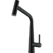 Franke 115.0625.190, Standard, Schwarz, Messing, Hebelgriffe, Einzelbild, 3/8"
