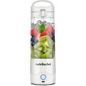 NutriBullet Portable, Sport-Mixer, 0,475 l, Pulsfunktion, Eis-Crusher, Weiß