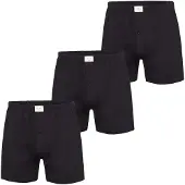 Phil&Co. Boxer Jersey Loose Fit in Black | Gr.: L
