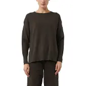 Comma Strickpullover mit Rippbündchen