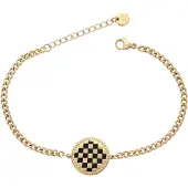 NAEMI Women Bracelet in Gold Black | Gr.: onesize