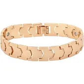 Faina Women Segmented Link Bracelet in Rose Gold | Gr.: onesize