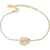 Faina Women Chain Link Bracelet in Gold | Gr.: onesize