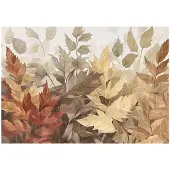 WALLARENA FOTOTAPETE Blätter Boho Natur Wohnzimmer Vlies Tapete 400x280