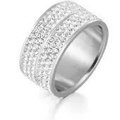 MYC Paris Bague Elodie - Argenté et Cristal