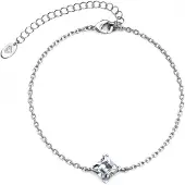 MYC Paris Calle Armband - Silber und Kristall