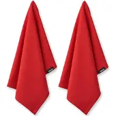 Humdakin Geschirrtuch Organic Rushing Red (Set von 2 Stück)