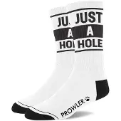Prowler Just A Hole Socks - White/Black