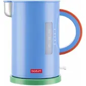 Bodum Wasserkocher Ettoreo MoMA Special Edition Blue / Red / Green 1 L