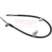 METZGER Seilzug, Feststellbremse 179041 hinten links für NISSAN