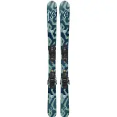 K2 - Ski Set inkl. Bdg. - Skiset - Indy - Fdt 4.5 Set 2027 - Kindergröße 112 cm