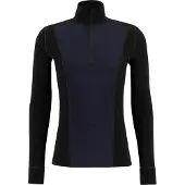 Ulvang Peak Map Half Zip, Funktionsshirt, Herren, schwarz/dunkelblau