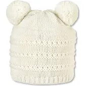 Sterntaler Strickmütze in Creme - 45 cm