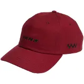Vans Unisex Check Side Curved Bill Jockey Bordeaux Größe: OS | Hüte Outlet | Unisex