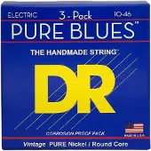 Dr Strings PHR-10 Pure Blues 3-Pack