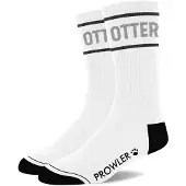 Prowler Otter Socken - Weiss/Grau