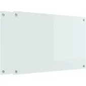 vidaXL Küchenrückwand 2 pcs Weiß 90 x 60 cm Gehärtetes Glas