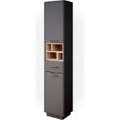 Vicco Badschrank Beatrice Anthrazit 38 x 190 cm, Model 34841